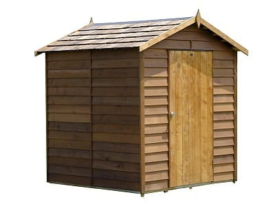 Ferndale Cedar Shed - Finger Jointed Cladding with Colour Steel Roof -1.89m (length) x 1.8m (depth)