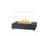 Bio Ethanol Table Top Fireplace  -36cm x 20cm rectangle  base with glass sides