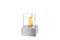 Bio Ethanol Table Top Fireplace - 35cm Square with glass sides