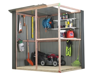 Fortress Tuf 600 Shed - 2310mm x 1690mm (Colour Option)