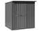 Garden Masters 1815 Garden Shed 1.830m (w) x 1.530m (d) - Zinc