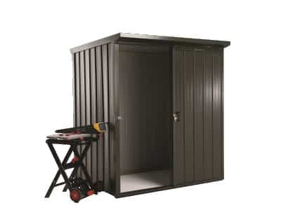 Duratuf Kiwi Garden Shed KL1 (Zinc finish) 1715mm x 1210mm