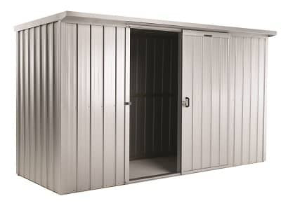 Duratuf Kiwi Garden Shed KL3 (Zinc finish) - 3380mm x 1210mm