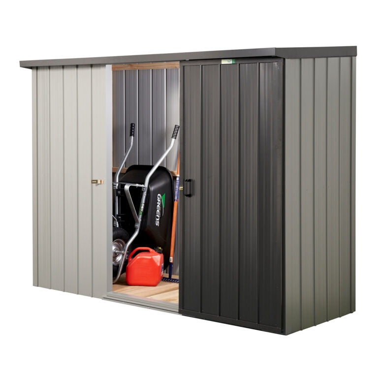 Duratuf Kiwi Garden Shed KS2 (Colour finish) - 2545mm x 875mmm