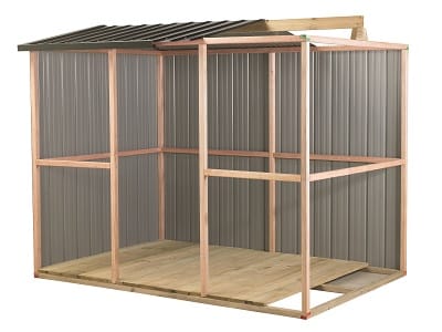 Duratuf Kiwi Garden Shed MK2 (Colour finish) - 2545mm x 1715mm