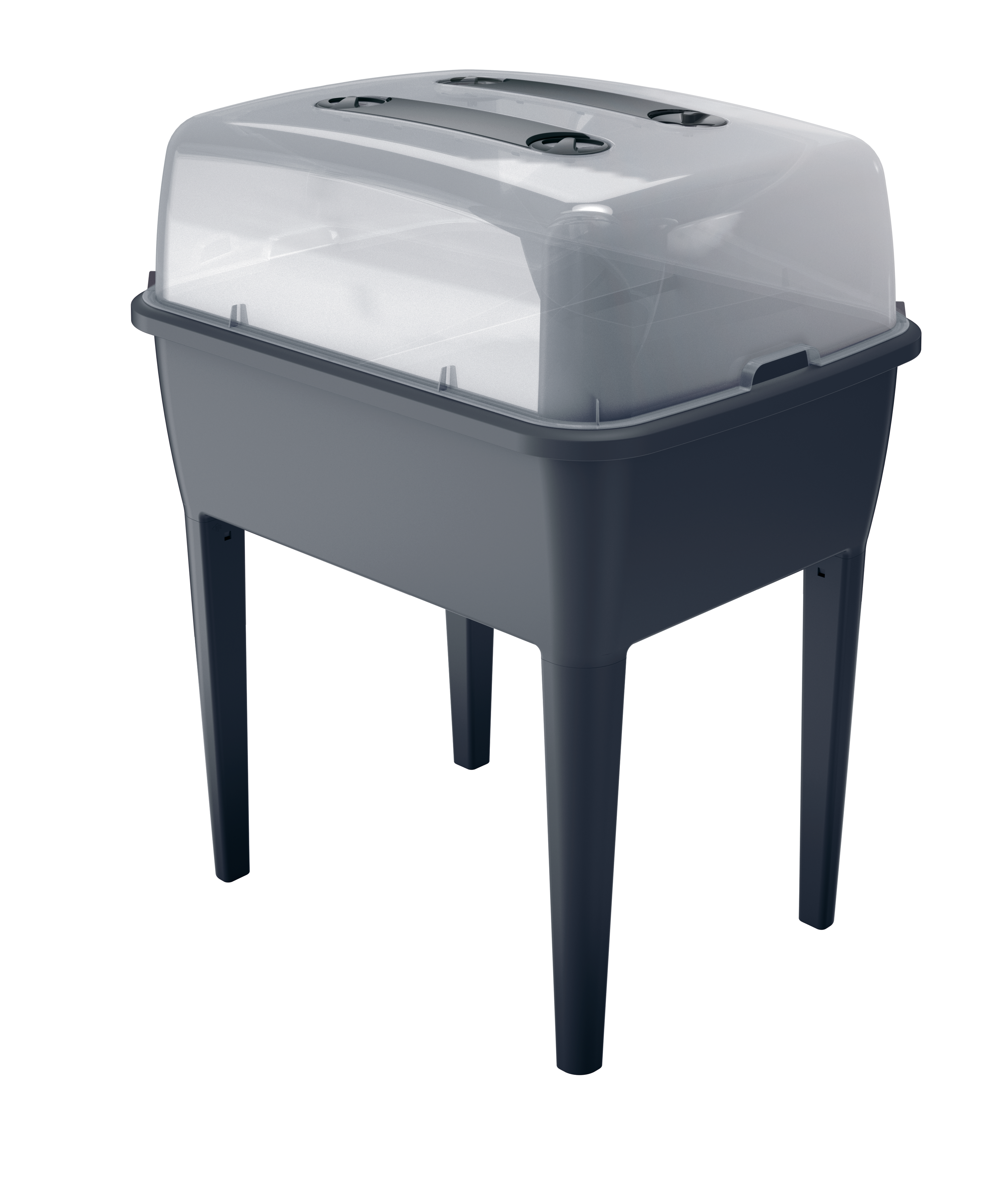 Prosperplast  Respana XL Mini Greenhouse & Planter Box 770mm (L) x 580mm (W) x 963mm (H)”