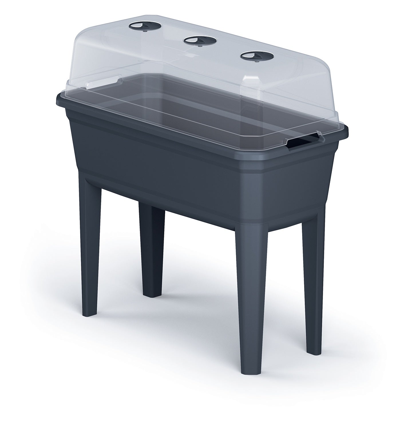 Prosperplast Respana Large "Mini" Greenhouse & Planter Box  749mm (L) x 368mm (W) x 777mm (H)