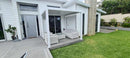 TLP "Affordable Premium" 3mx3mx2.5m Louvre Pergola LED - Free Standing / Manual Crank (White) - CLEARANCE PRICES