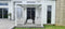 TLP "Affordable Premium" 3mx3mx2.5m Louvre Pergola LED - Free Standing / Manual Crank (White) - CLEARANCE PRICES