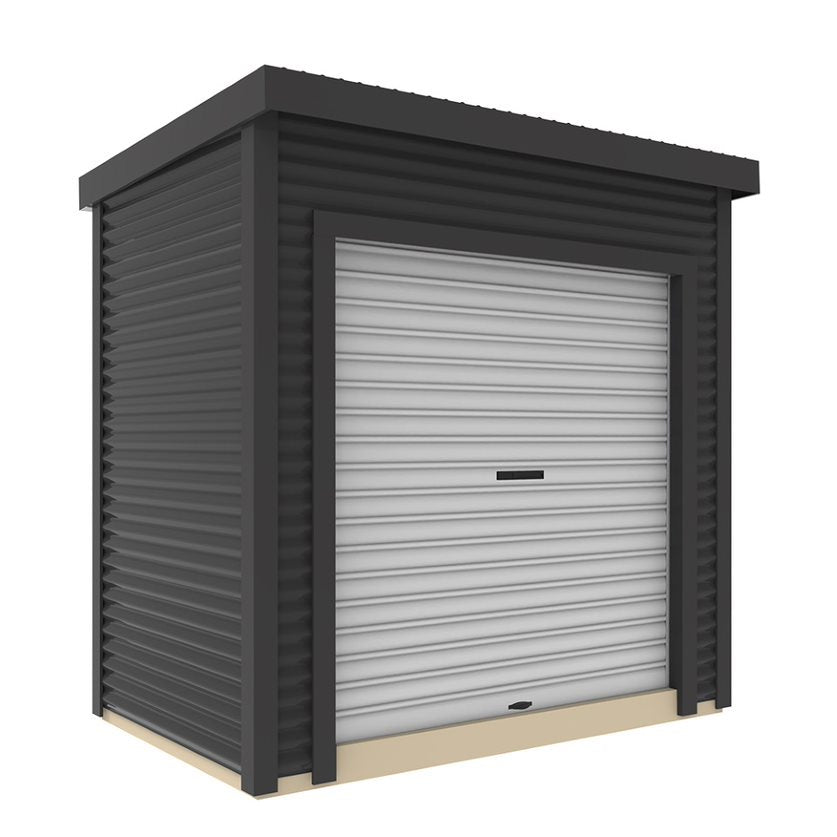 Duratuf Lifestyle Windsor Slim-line shed 2400mm x 1500mm (Zinc finish)