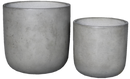 Large Light Cement Pot (Round Style)